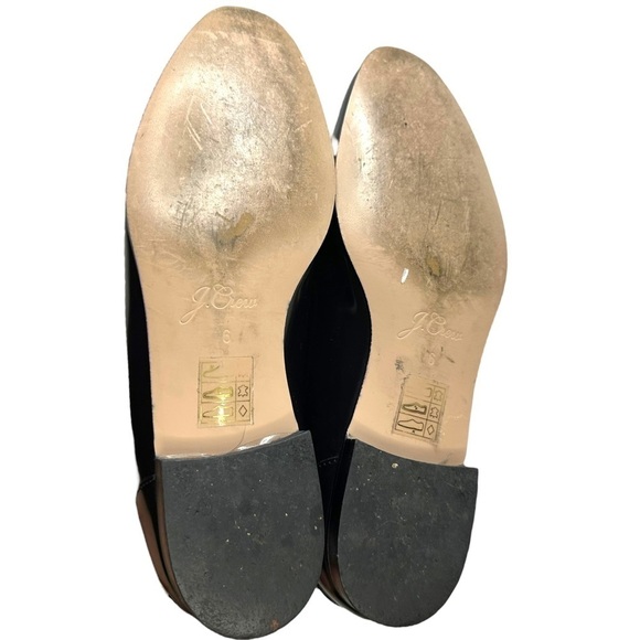 J. Crew Studded Leather Academy Loafers Size 6 - Picture 8 of 8